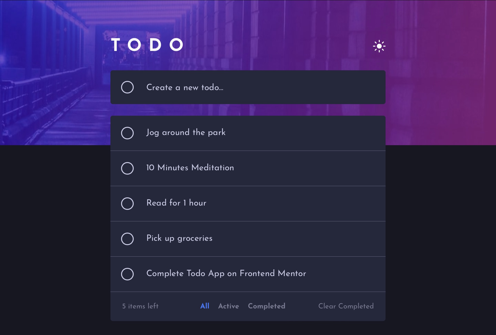 Logo for Todo App